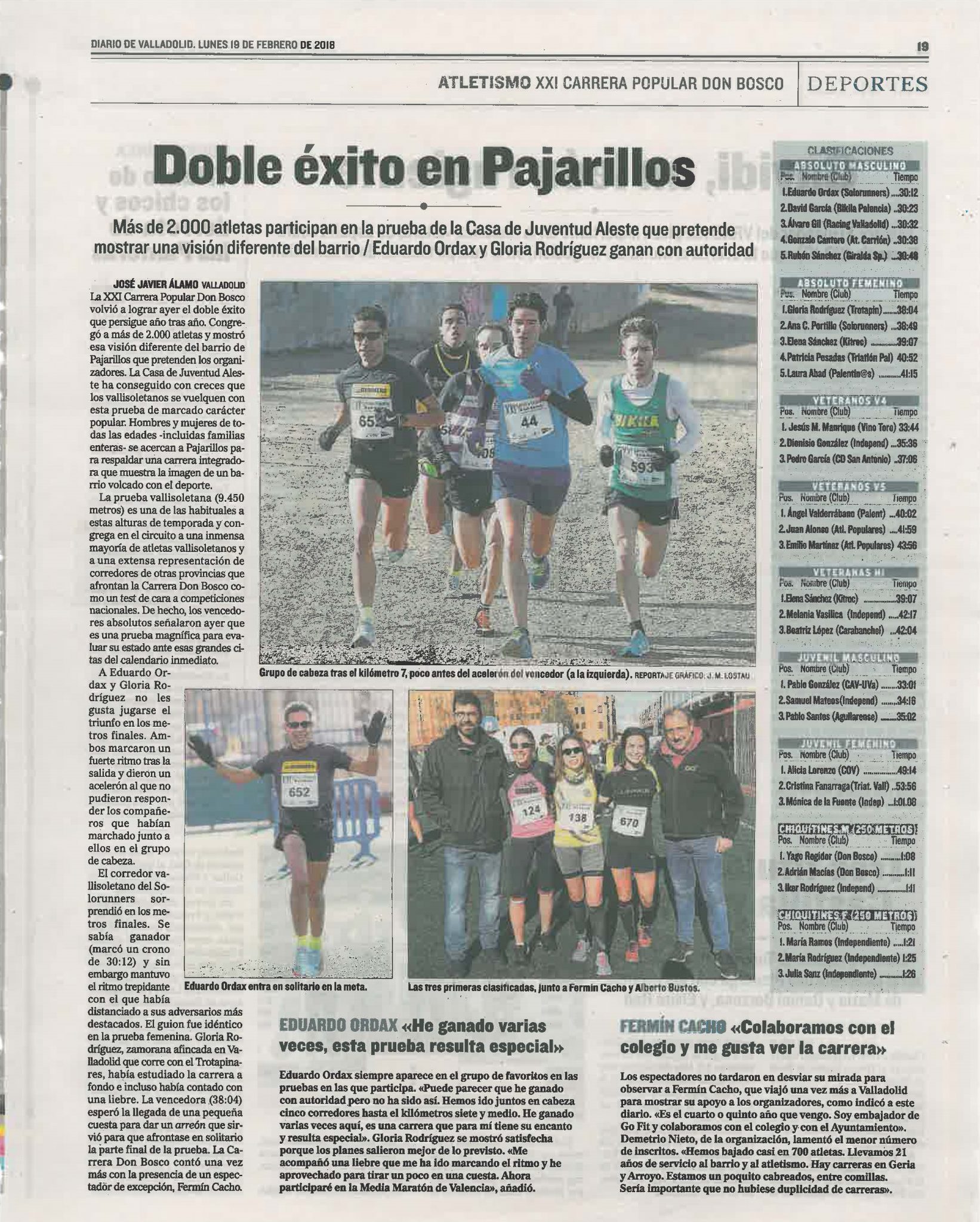 PRENSA XXI CARRERA POPULAR DON BOSCO