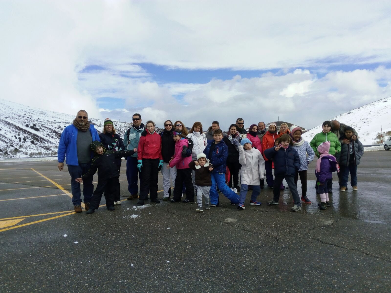 Crónica De Excursión Familiar A La Nieve (18 Marzo)