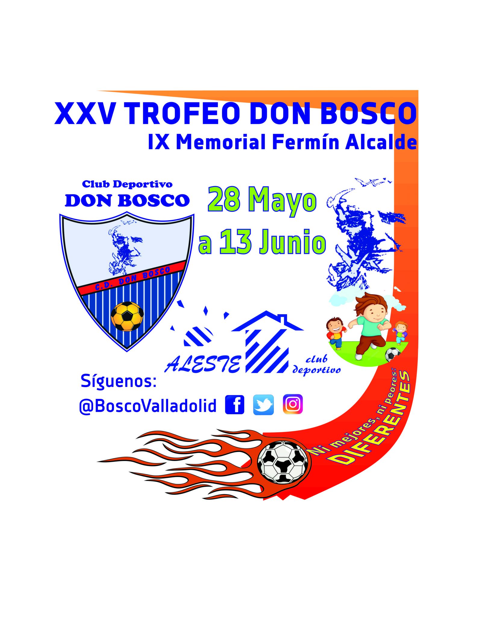 28 May- 13 Jun.: XXV Trofeo Don Bosco (IX Memorial Fermín Alcalde)