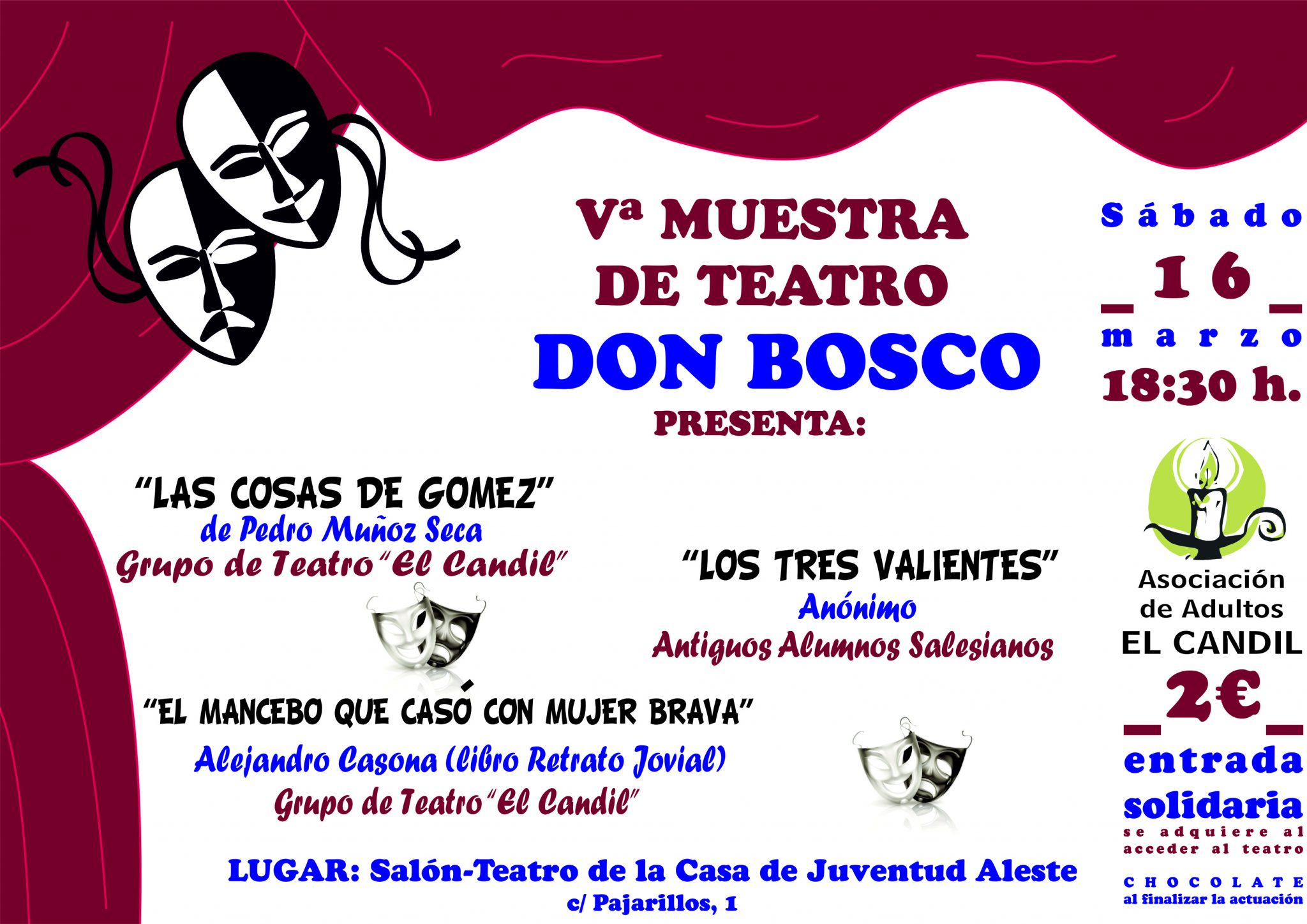 Vª MUESTRA DE TEATRO DON BOSCO