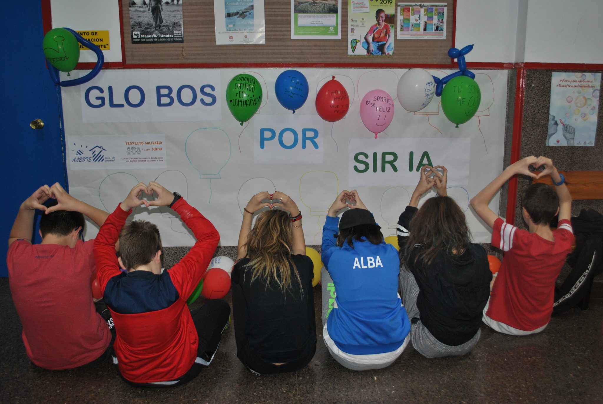 Globos Por Siria En Aleste