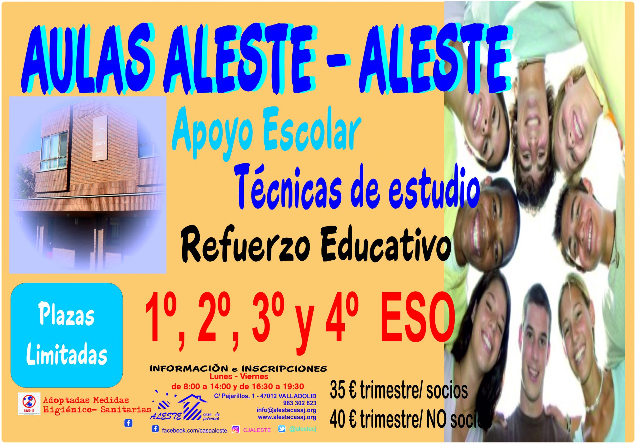 AULAS ALESTE SECUNDARIA (apoyo Escolar)