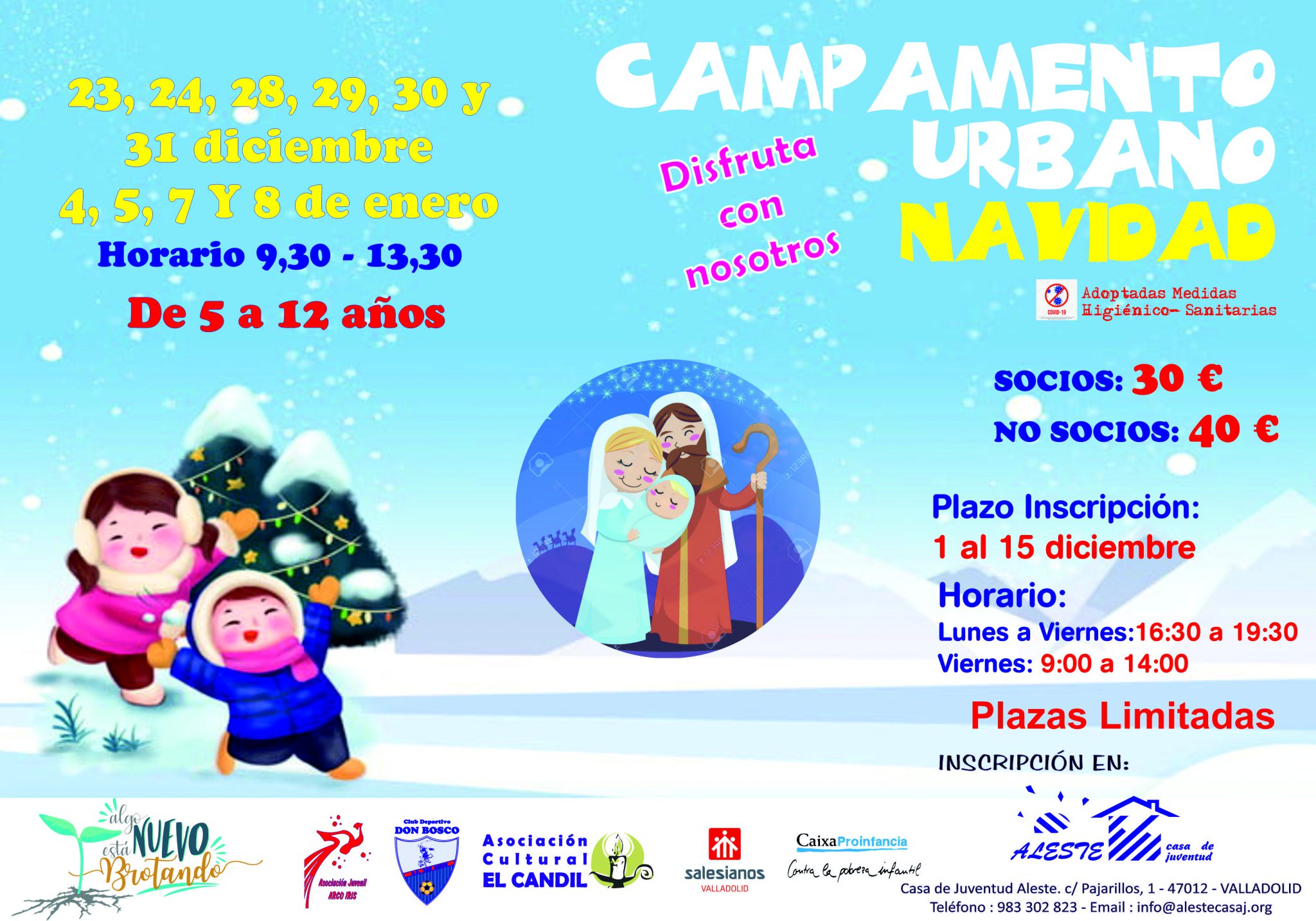 CAMPAMENTO URBANO NAVIDAD INFANTIL