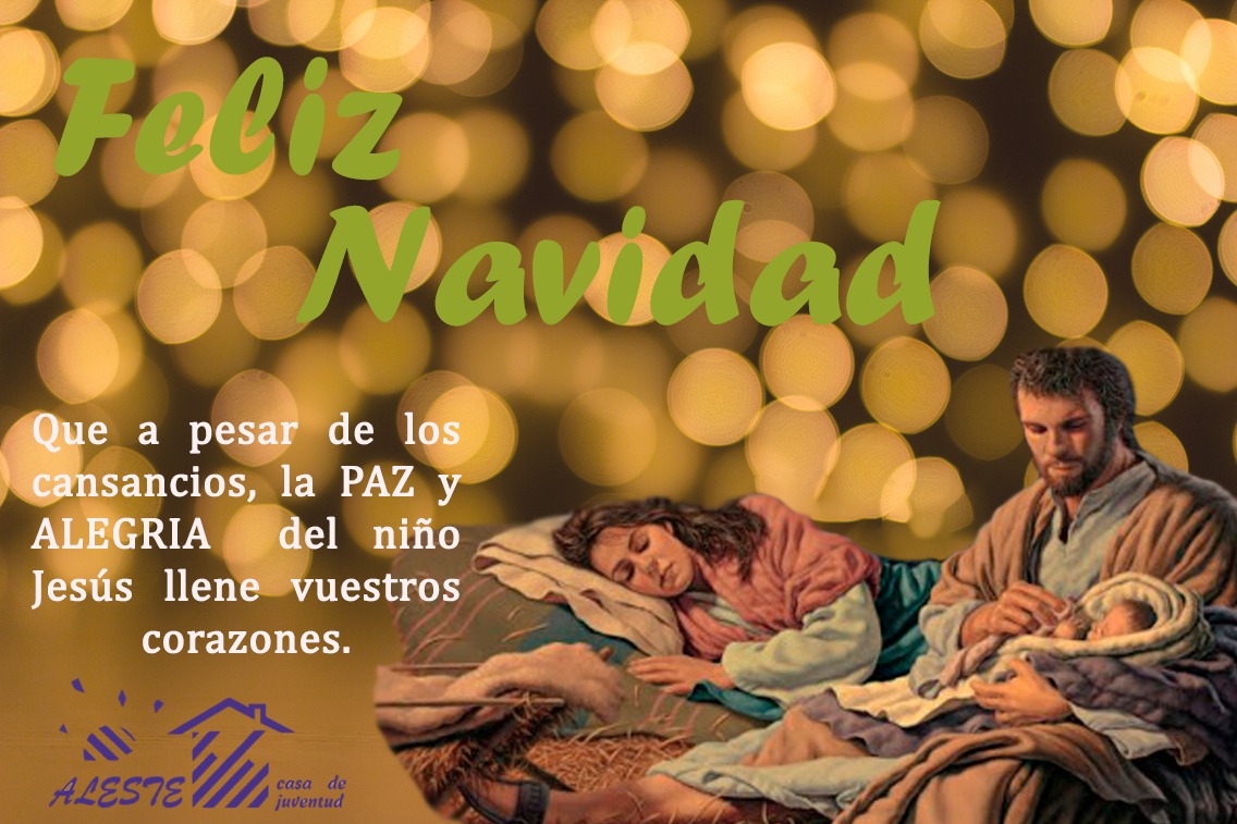 Felicitación de Navidad CASA ALESTE