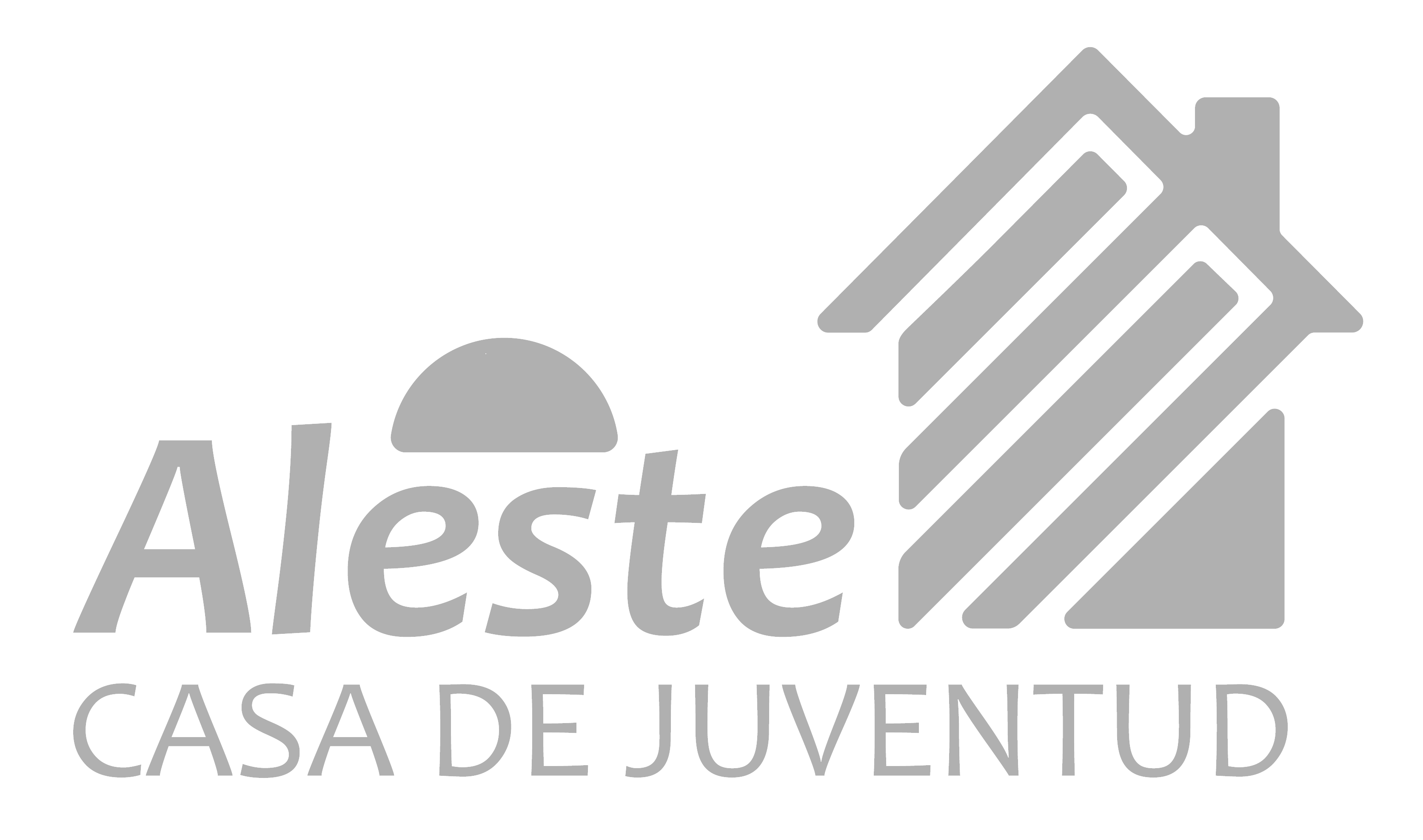 Nuevo logo Aleste gris