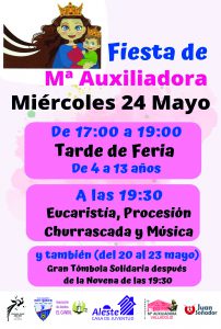 24 mayo fiesta María Auxiliadora