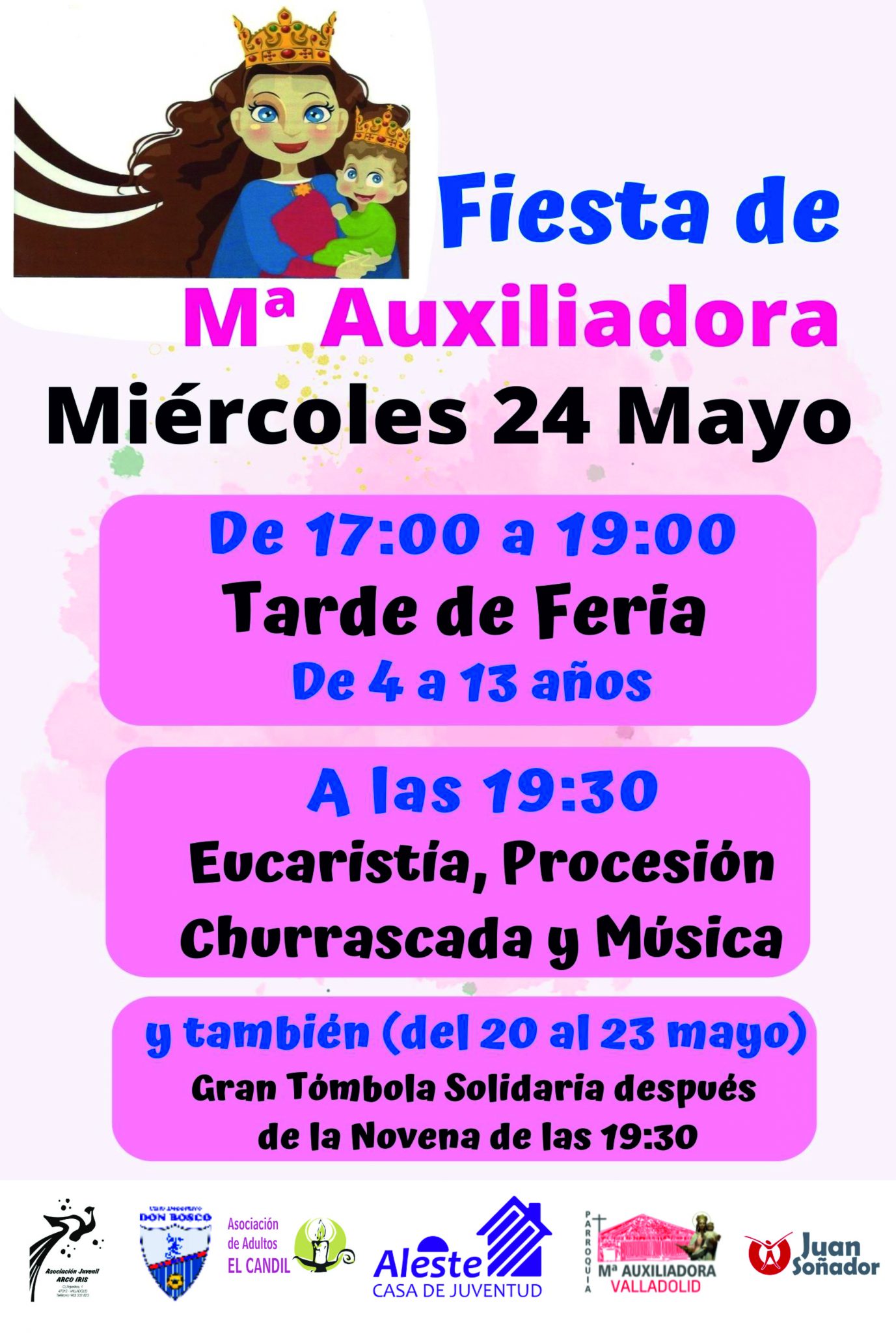 24 mayo fiesta María Auxiliadora