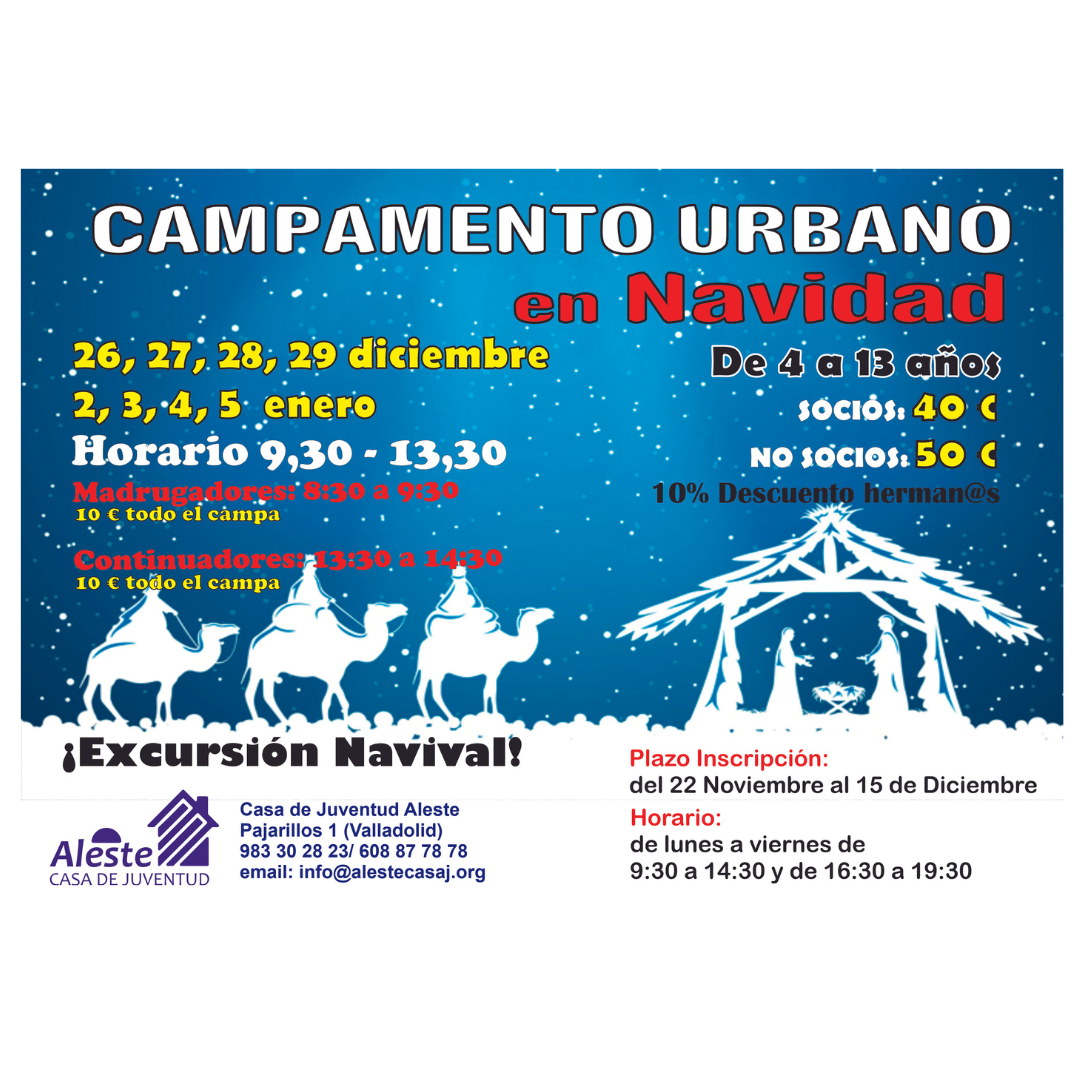 CAMPA URBANO NAVIDAD 2023