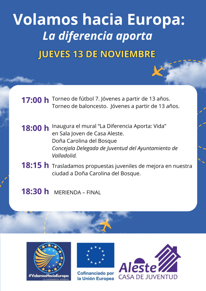 EVENTO DEPORTIVO VOLAMOS HACIA EUROPA