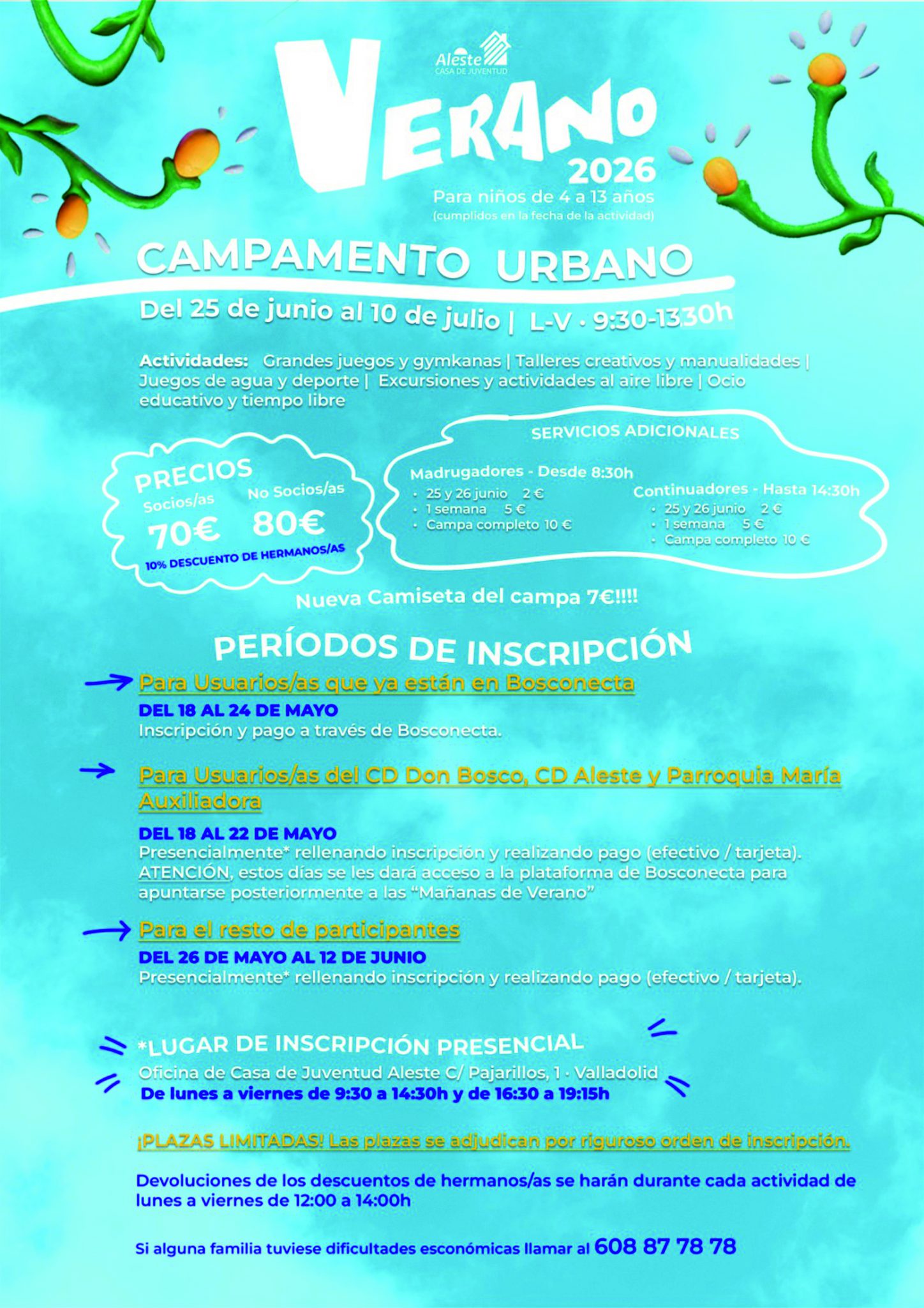 CAMPA URBANO VERANO 2026